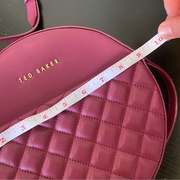 Ted Baker Bags Ted Baker Cirus Round Quilted Cross Body Bag Dark